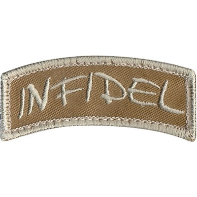 ROTHCO Nášivka INFIDEL velcro DESERT