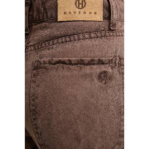 Haveone дънки relaxed fit дамски (PLS.Q030)