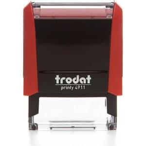 TRODAT 4911 Printy 4.0 червен печат 4911-PS-FK (4911-PS-FK)