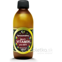 Zdravý svet Lipozomálny Multivitamín pre deti 200 ml