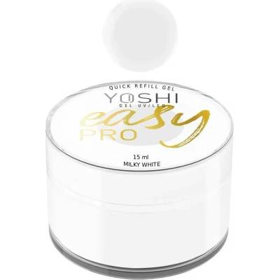 Yoshi stavební gel bílý easy pro milky white 15 ml