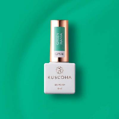 Ruscona gel lak GREEN MANIA 174 6 ml