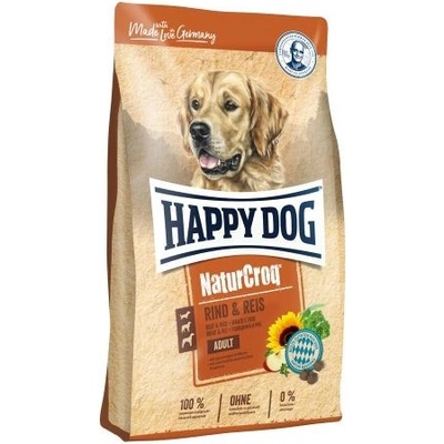Happy Dog NaturCroq hovězí s rýží 15 kg