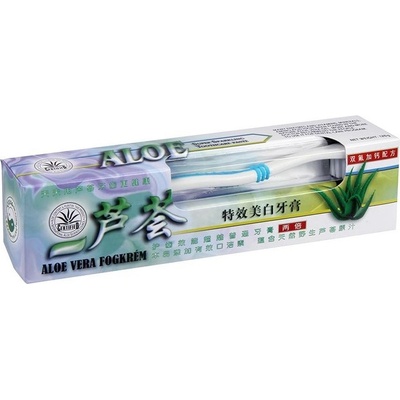 Dr.Chen Aloe vera zubní pasta se zubním kartáčkem 120 g