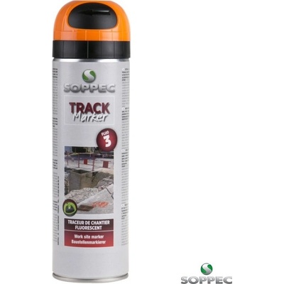SOPPEC TRACKMARKER Sprej značkovací fluorescenční 500 ml oranžová