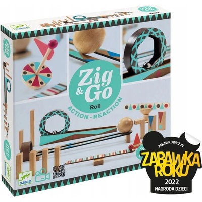 Djeco Kostky Zig & Go DJ05640 28 dílků
