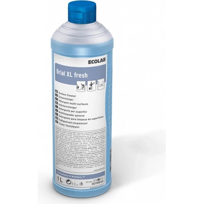 ECOLAB Brial XL fresh na všetky umývateľné povrchy, trvalá vôňa 1 l