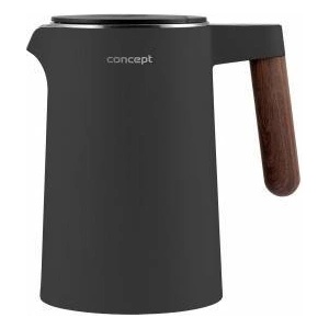 Concept RK3305 Stainless steel double wall kettle 1, 5 l, NOWROOD, dark grey Електрически кани