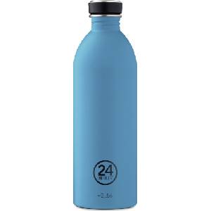 24Bottles Бутилка за вода Urban Bottle Earth 1 л сиво-синя (565)