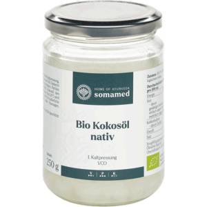 Home of Ayurveda somamed Био vco върджин кокосово масло, стъклен буркан - 250 г