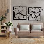 Decono Метална Декорация Double Flora