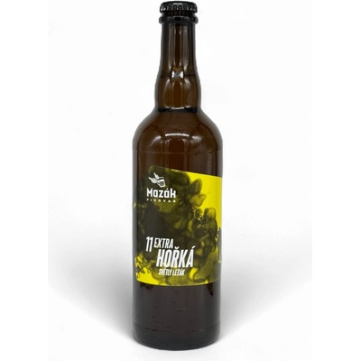 Mazák Extra Hořká 11° 0,75 l (sklo)
