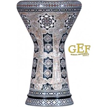 Gawharet El Fan Gawharet EL Fan Soumbaty 9”x19” Doumbek (Darbuka) Mother of pearl M23-6209