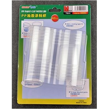 Trumpeter míchací kelímky s víčky 40ml 10 ks 09992