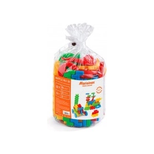 Marioinex Klocki konstrukcyjne waffle 50 mix