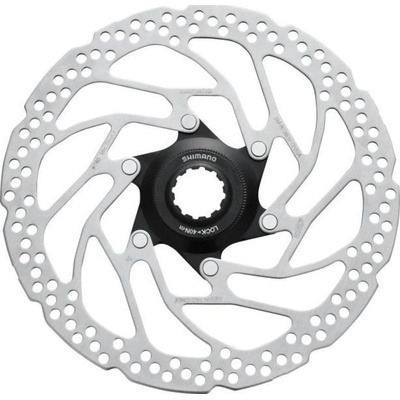 SHIMANO brzdový kotúč - SM-RT30 180 mm - strieborná