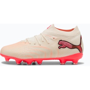 PUMA Детски футболни обувки PUMA Future 9 Pro FG/AG Jr sugared almond/puma white/ultra red/puma black