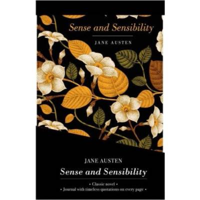 SENSE & SENSIBILITY LINED JOURNAL & NOVE | AUSTEN JANE
