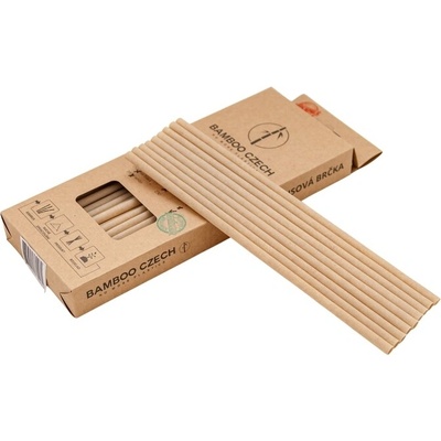 brčko d 6mm, 23cm, 60ks, BAMBOO, ECO 100%rec.