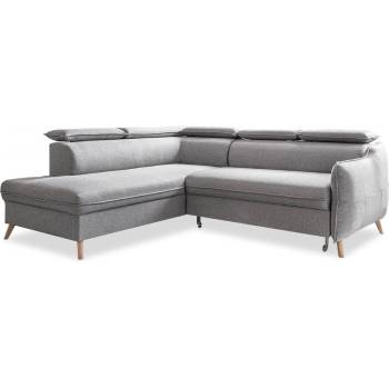 Miuform Светлосив ъглов разтегателен диван ляв ъгъл, Sweet Harmony - Miuform (Sweet Harmony HAEECL-2QR MA90)