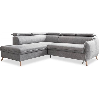 Miuform Светлосив ъглов разтегателен диван ляв ъгъл, Sweet Harmony - Miuform (Sweet Harmony HAEECL-2QR MA90)