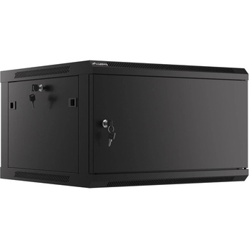 Lanberg Аксесоар за сървър Lanberg rack cabinet 19" wall-mount 6U/600x600 for self-assembly with metal door (WF01-6606-00B)