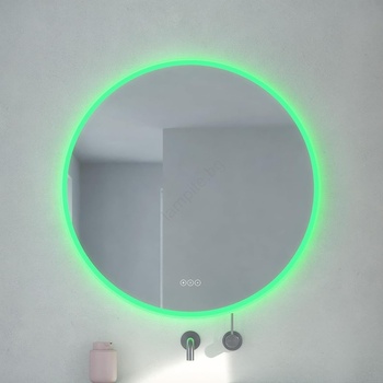 Brilagi Brilagi-LED RGBW димируемо огледало с подгряване и подсветка CLARA PRO LED/18W/230V диам. 60 см IP44 (BG2888)