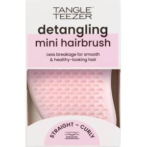Tangle Teezer The Original Mini Straight & Curly Detangling Hair Brush Millennial Pink