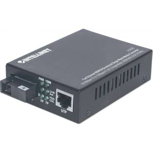 Intellinet 510530 мрежов медиен конвертор 100 Мбит/с Единичен режим Черен (510530)