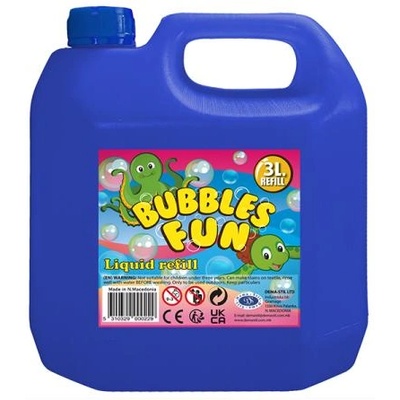 Mikro Течност за сапунени мехури 3l в пластмасов контейнер
