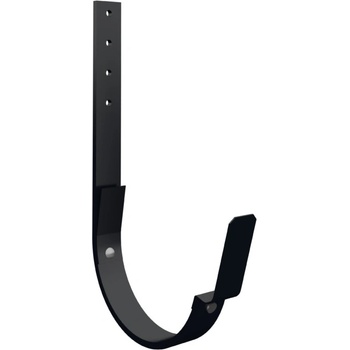 KJG Žľabový hák hlboký s príchytným jazýčkom Rova Rainline K33 150 H RAL 7016 antracit