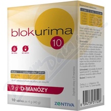 Blokurima 2 g D-manózy 10 sáčků