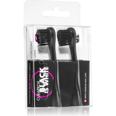 CURAPROX Black is White резервни глави за четка за зъби 2 бр