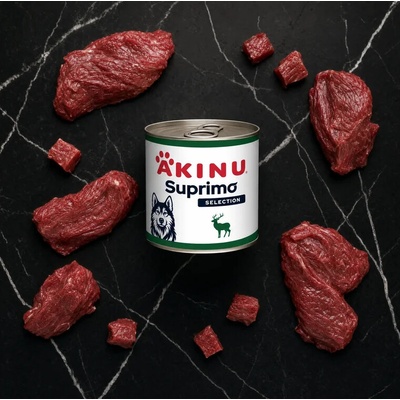 Akinu Suprimo Selection Zvěřina kousky 400 g