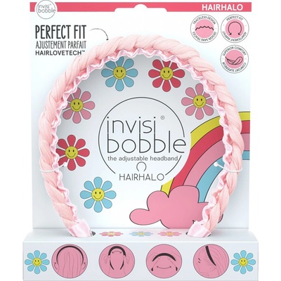 Invisibobble Hairhalo Retro Dreamin‘ Eat, Pink, and be Merry