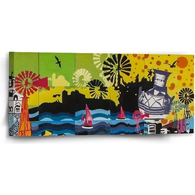Sablio Obraz Maľba - 110x50 cm