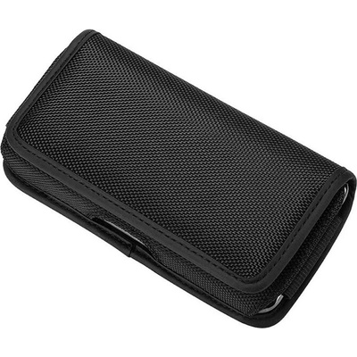 AppleMix Apple iPhone 5 / 5S / SE spona na opasok - čierne