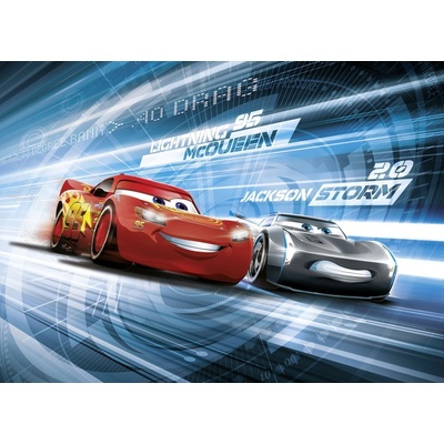 Komar 4-423 dětská fototapeta Blesk McQueen na plný plyn 254 x 184 cm