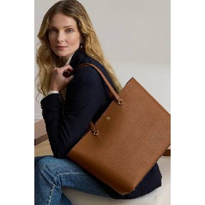 Ralph Lauren шопинг чанта дамска от кожа (431911655)