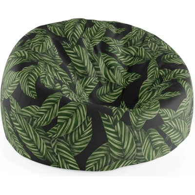 Sablio Sedací vak Cocoon Abstrakce listů75 x 45 x 35 cm