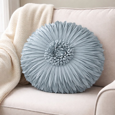 Eurofirany Okrúhly vankúš FLORES 4 mätová Polyester 40 cm kruh