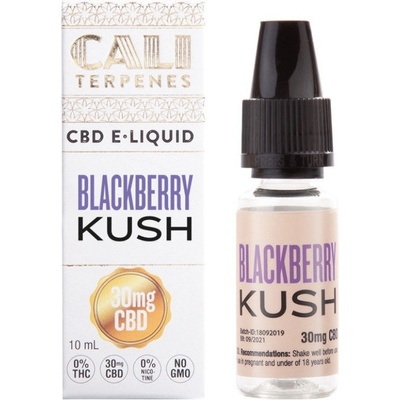 CALI Terpenes Blackberry Kush 10 ml 30 mg