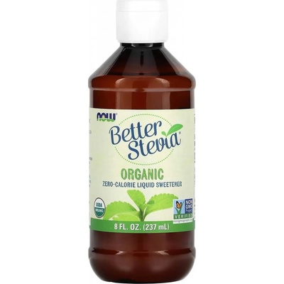 Now foods better stevia tekutý extrakt bio 237 ml vegan