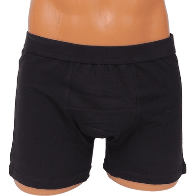 Мъжки памучен макси боксер в черно