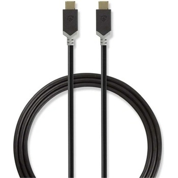 Nedis CCBW64750AT10 USB 3.1 (Gen2), Typ-C Zástrčka - Typ-C Zástrčka, 1m, antracit