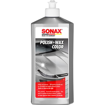 Sonax Polish & Wax Color NANO PRO stříbrná 500 ml – Zboží Mobilmania