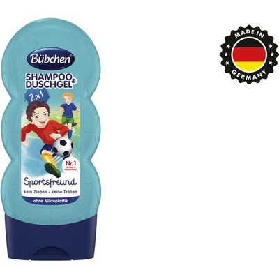 Bübchen Kids šampon a sprchový gel Sportsfreund 230 ml