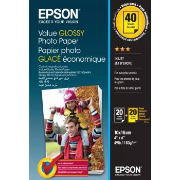 Epson Value Glossy 10x15 cm/20 C13S400044