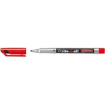 STABILO Алкохолен маркер, 1 мм, коничен, STABILO "Write-4-all", червен 146/40 (146/40)