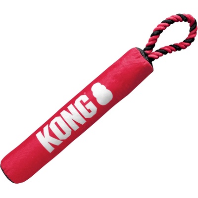 Kong Hračka pre psy Dog Signature Preťahovadlo s lanom pískacie M